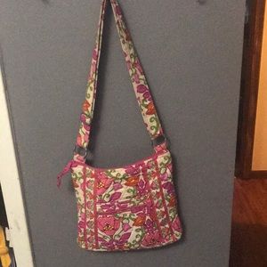 Vera Bradley crossbody with matching coin purse